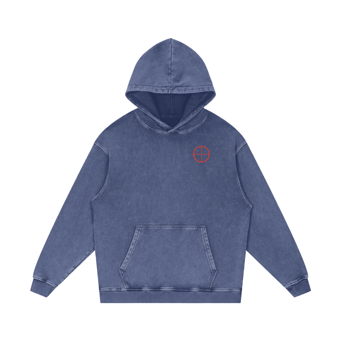 Laina Acid Wash Oversize Hoodie