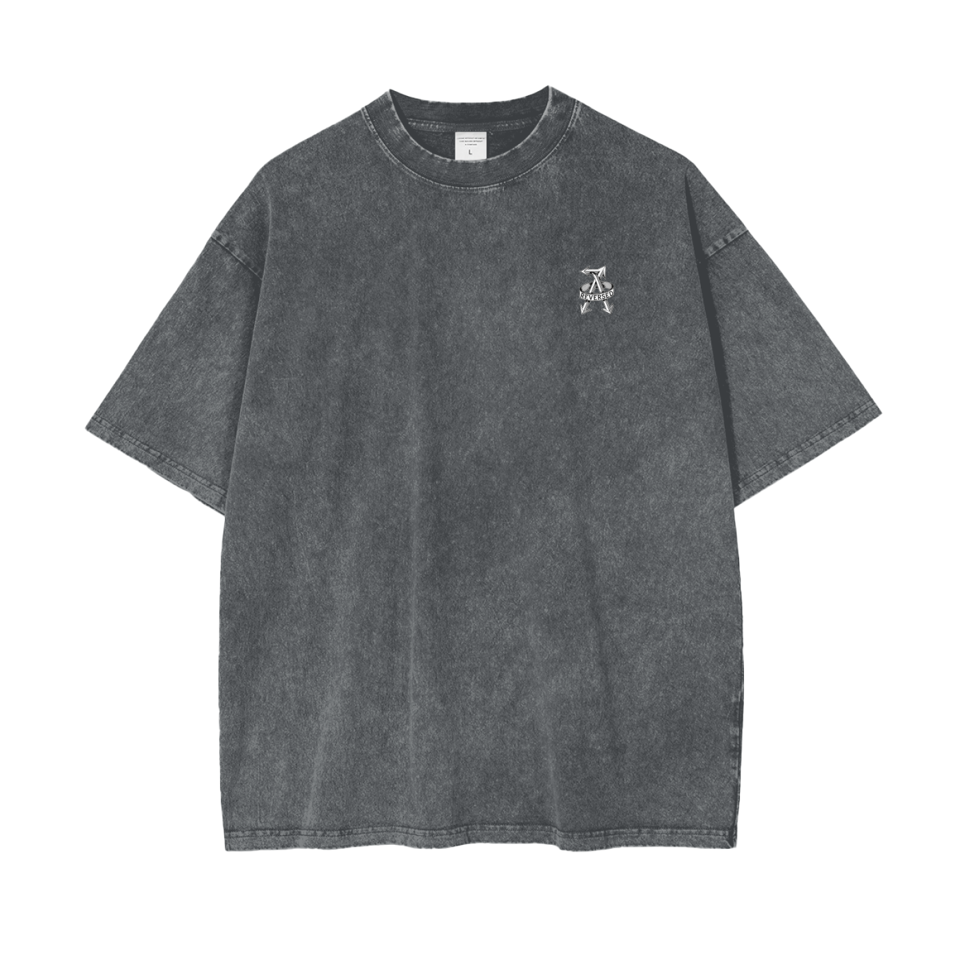 Aonaran Reversed Oversize Snow Washed T-Shirt