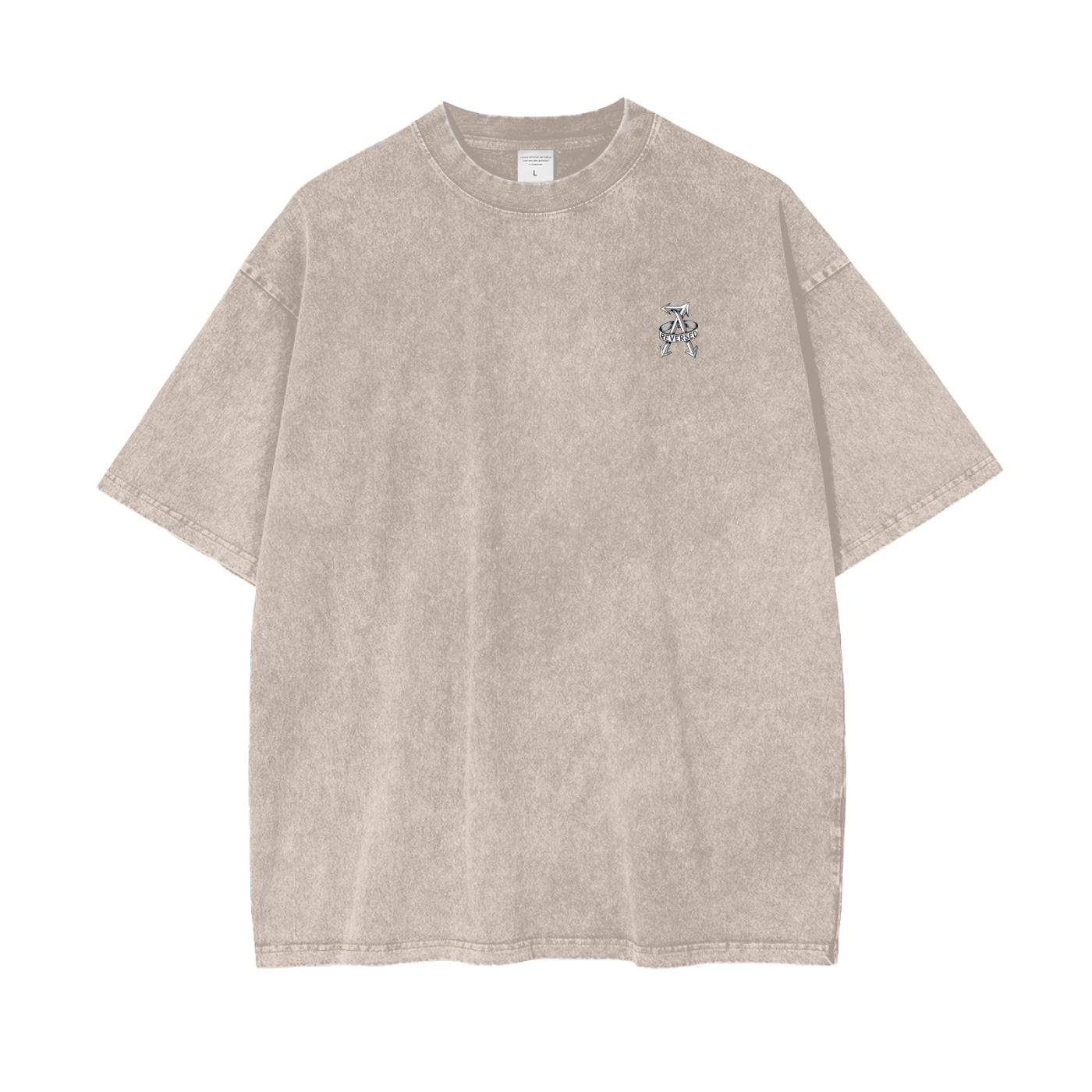 Aonaran Reversed Oversize Snow Washed T-Shirt