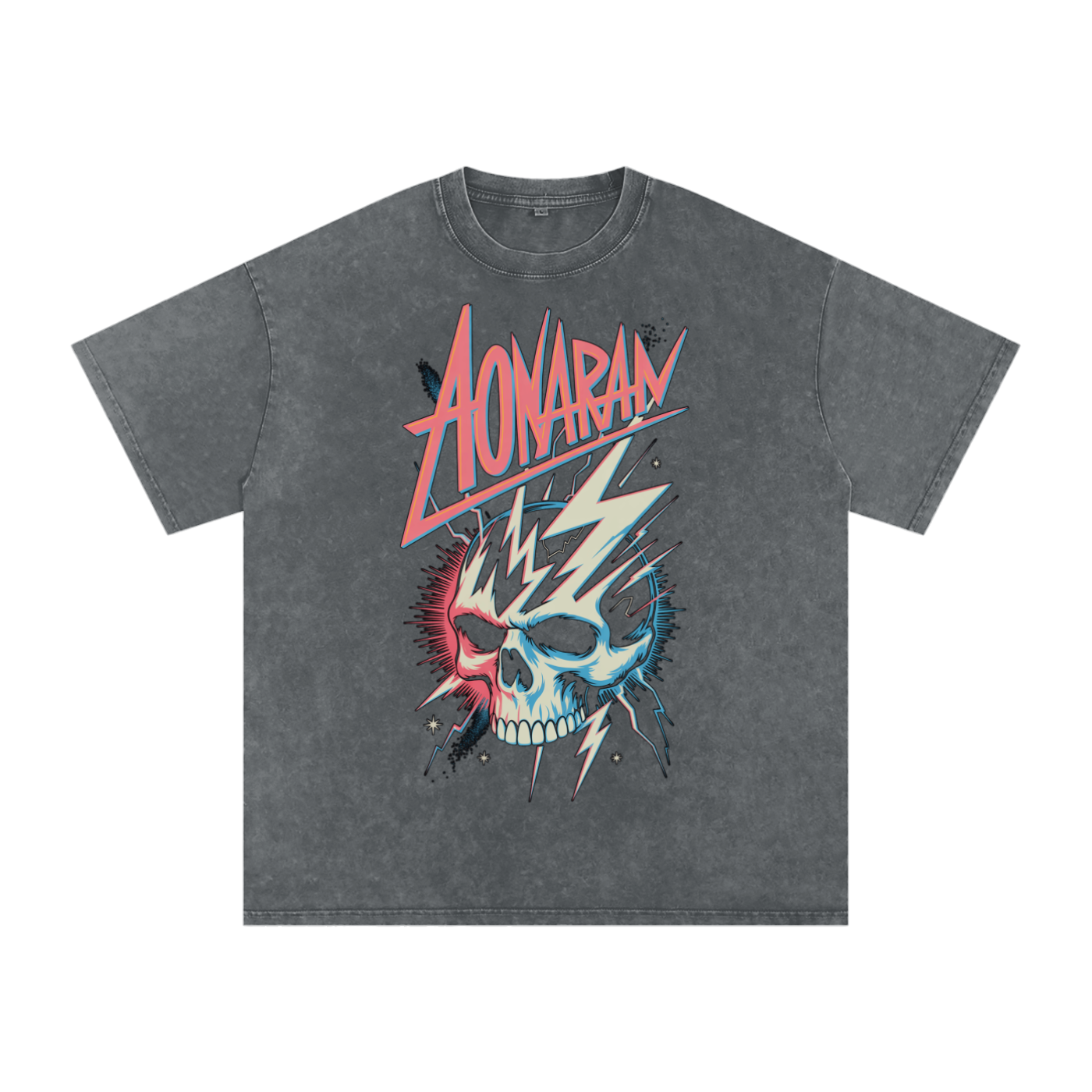 Aonaran Acid Wash Oversize T-Shirt