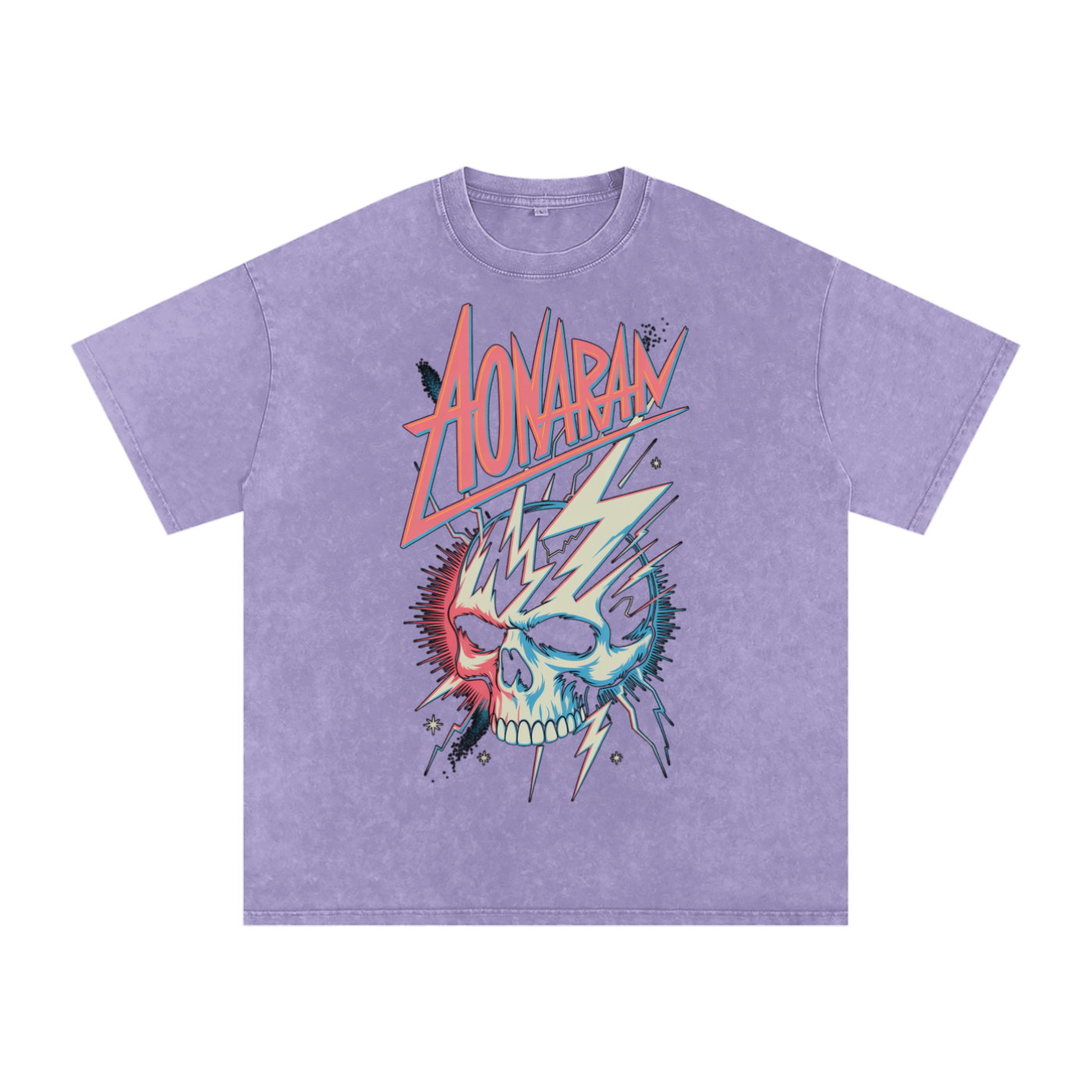Aonaran Acid Wash Oversize T-Shirt