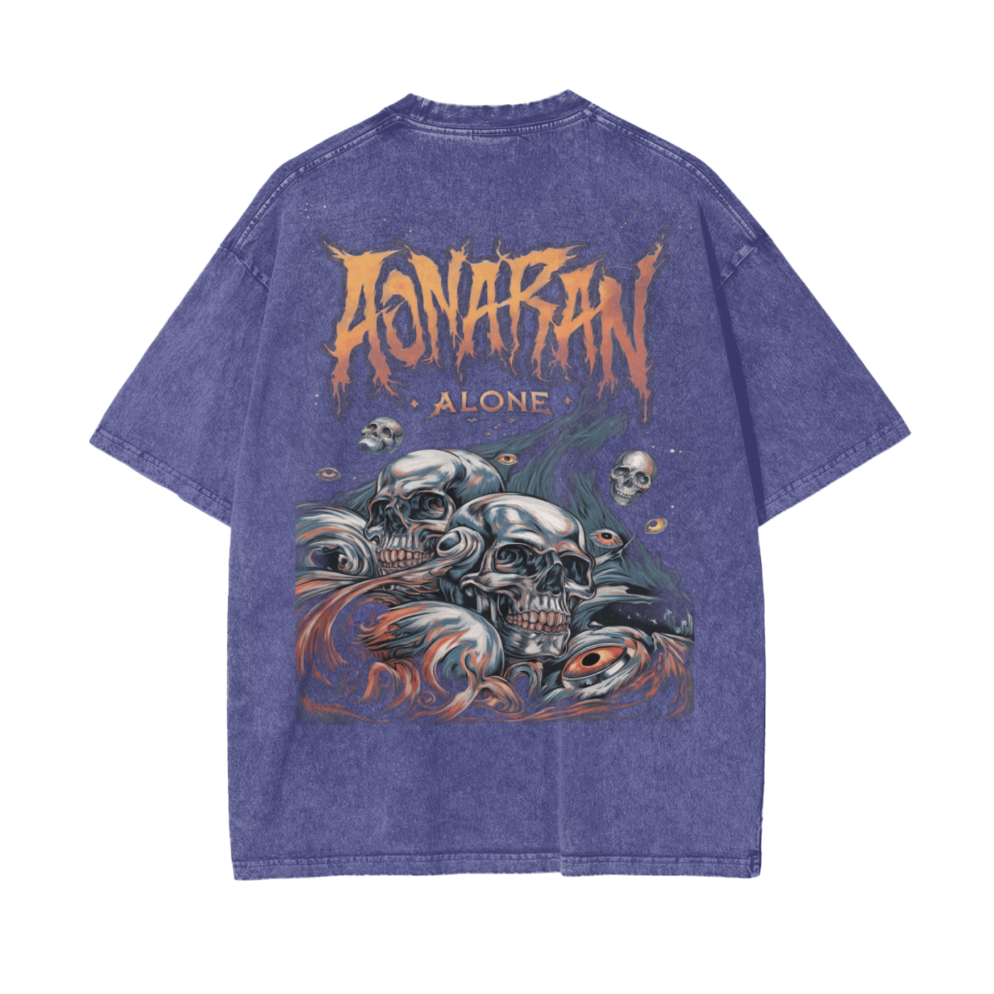 Aonaran Reversed Oversize Snow Washed T-Shirt