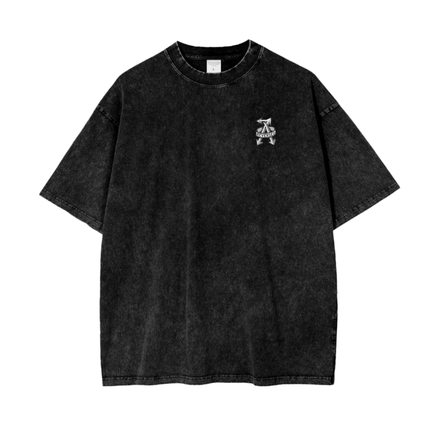 Aonaran Reversed Oversize Snow Washed T-Shirt