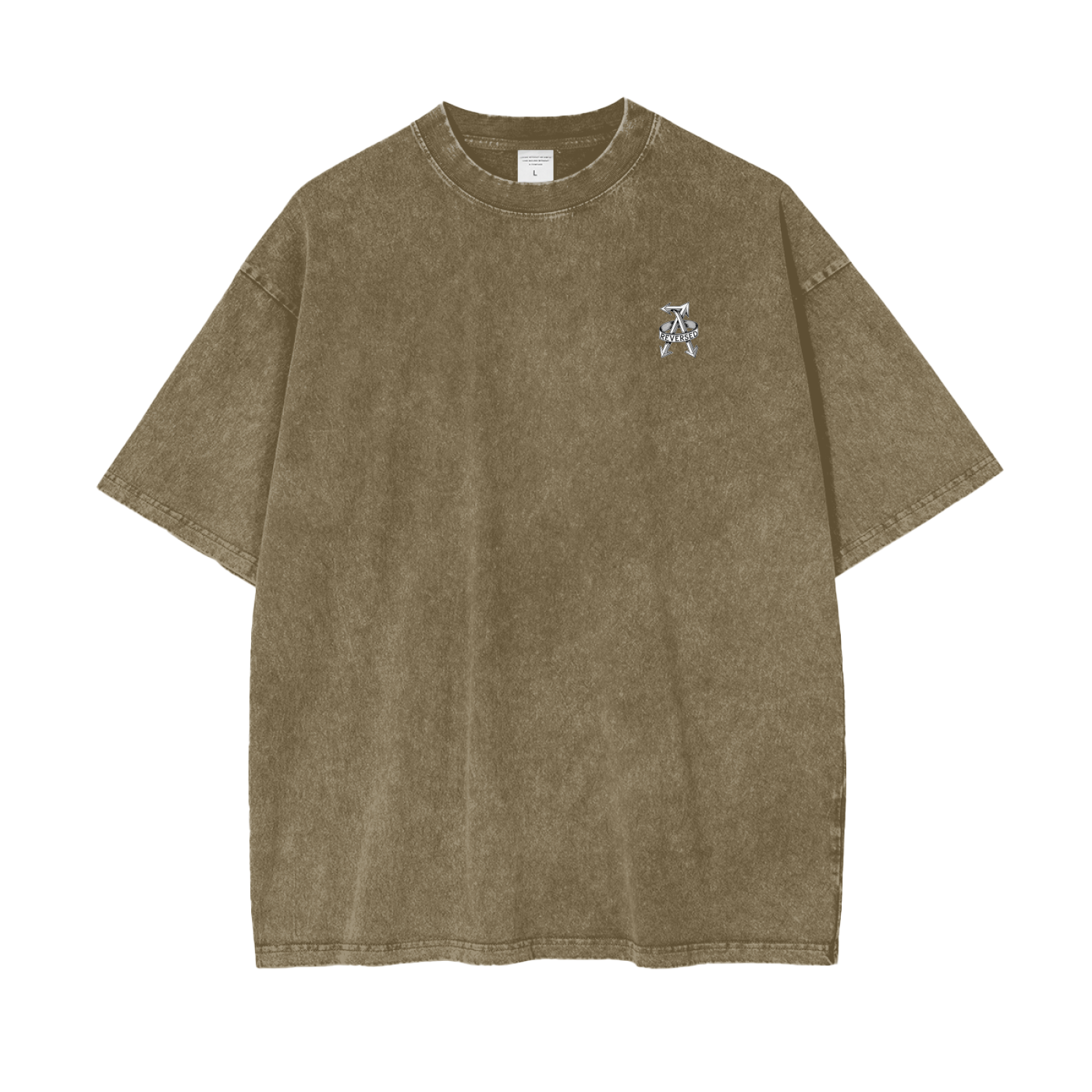Aonaran Reversed Oversize Snow Washed T-Shirt