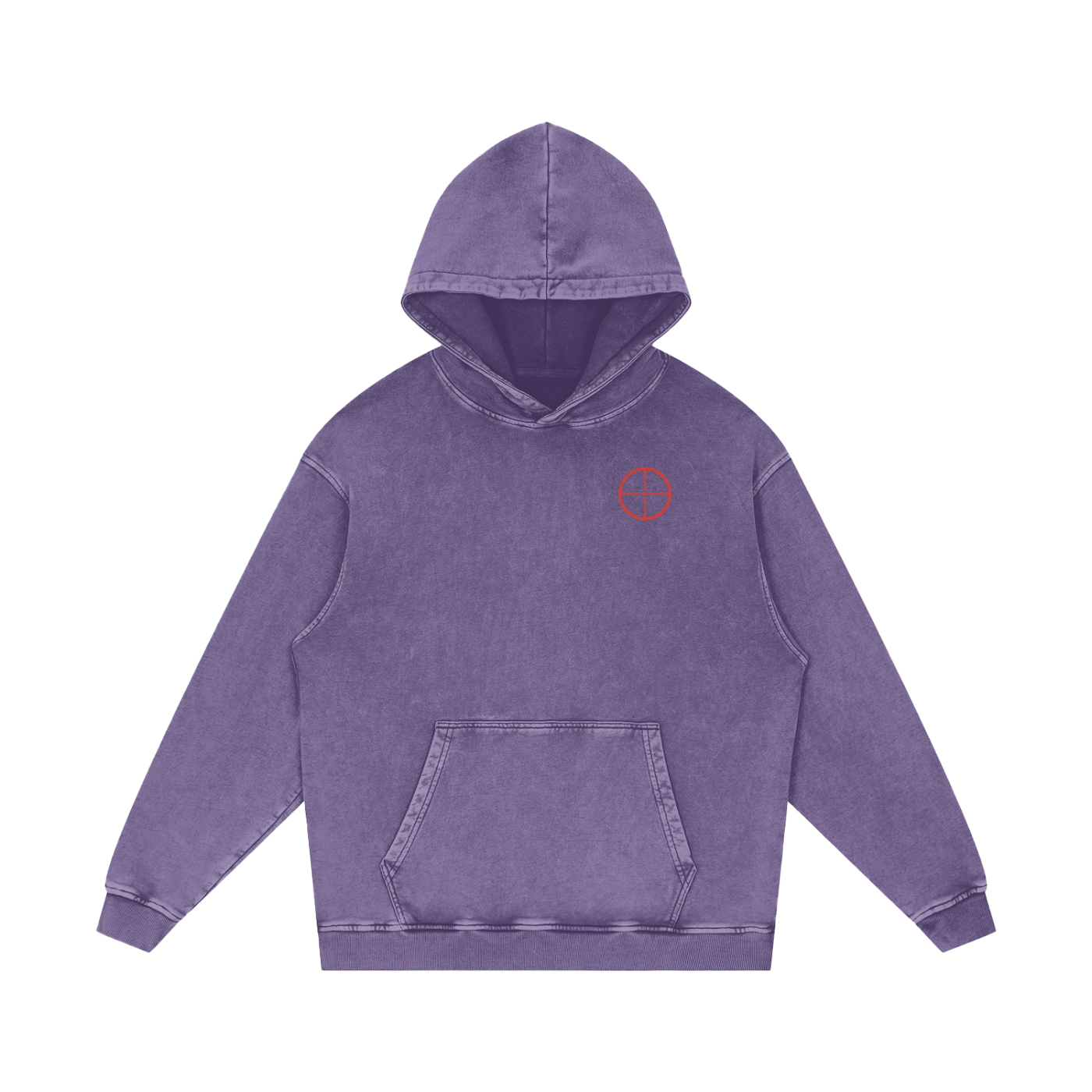 Laina Acid Wash Oversize Hoodie