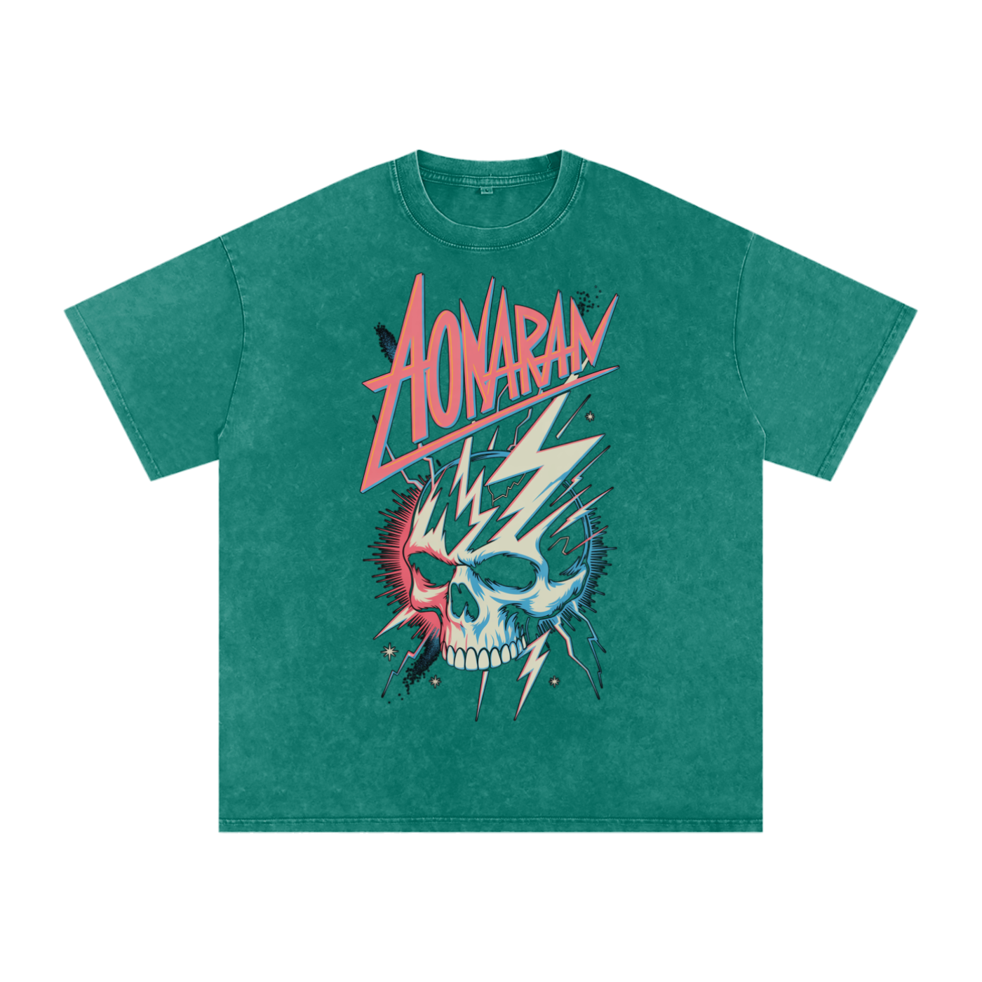 Aonaran Acid Wash Oversize T-Shirt