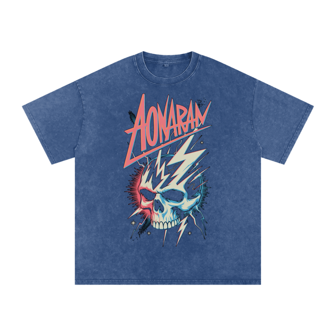 Aonaran Acid Wash Oversize T-Shirt