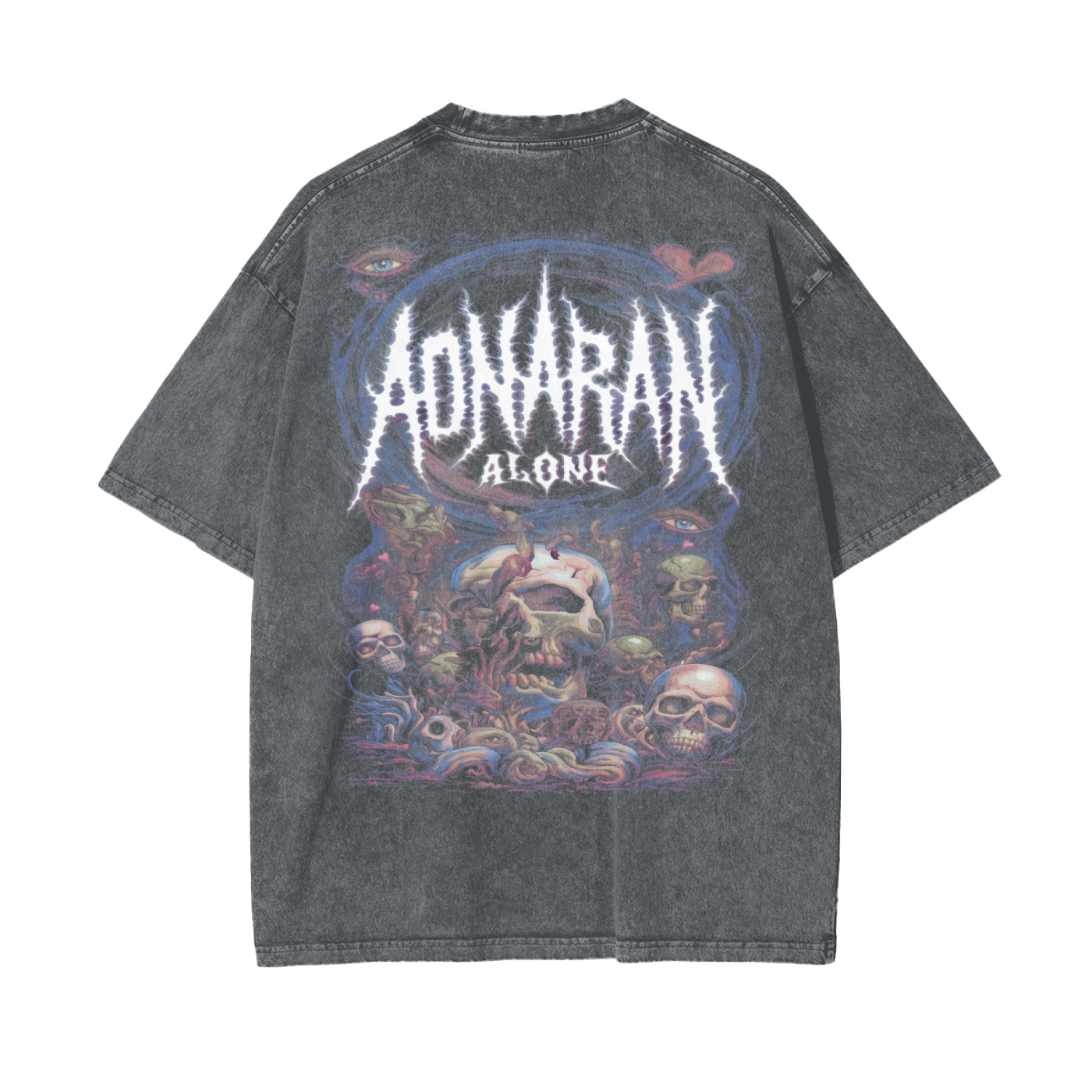 Aonaran Reversed Oversize Snow Washed T-Shirt