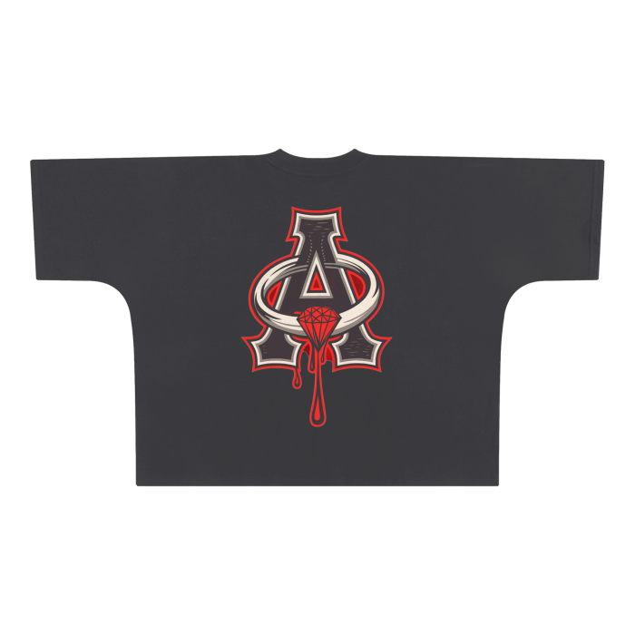 Aonaran DMS Oversize One-piece Pattern Cut Boxy Tee