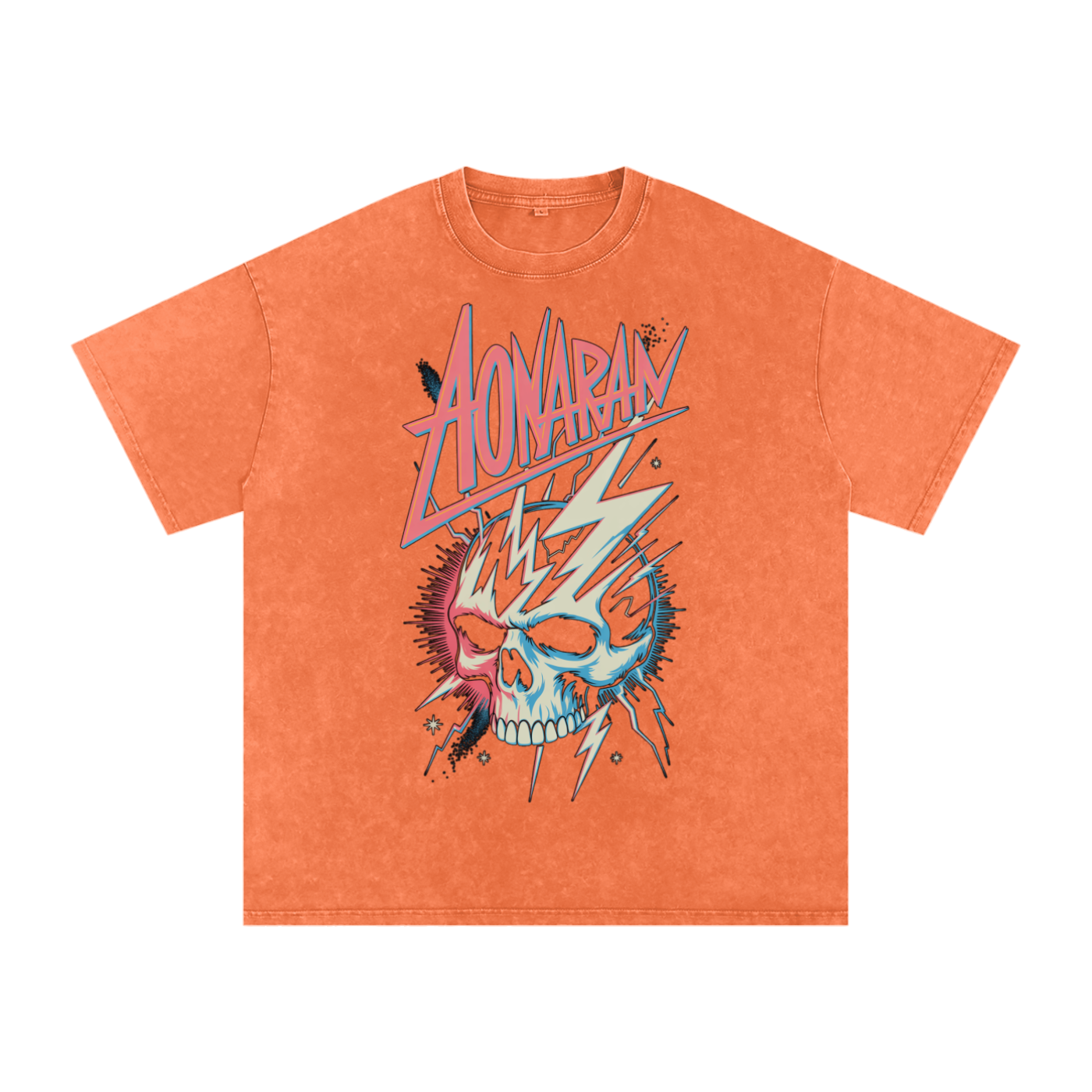 Aonaran Acid Wash Oversize T-Shirt