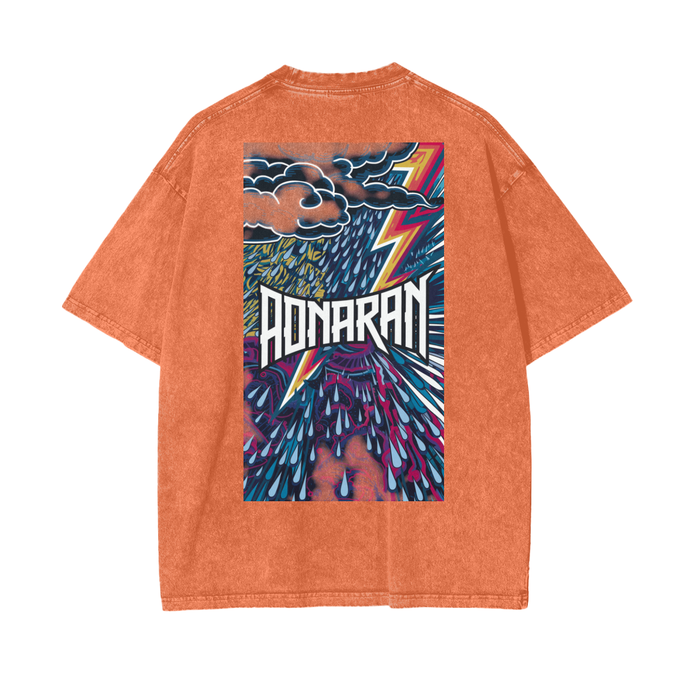 Aonaran Reversed Oversize Snow Washed T-Shirt