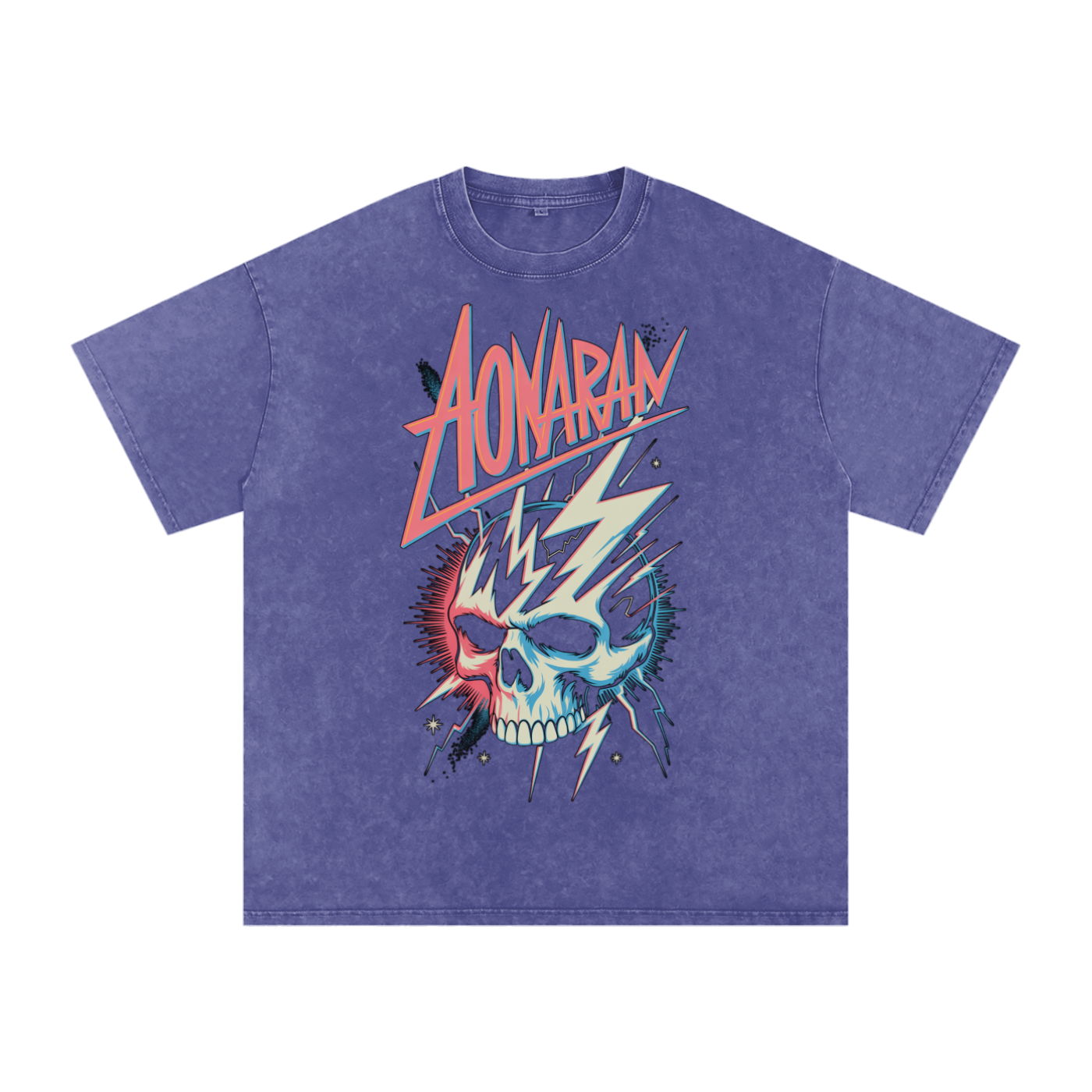 Aonaran Acid Wash Oversize T-Shirt