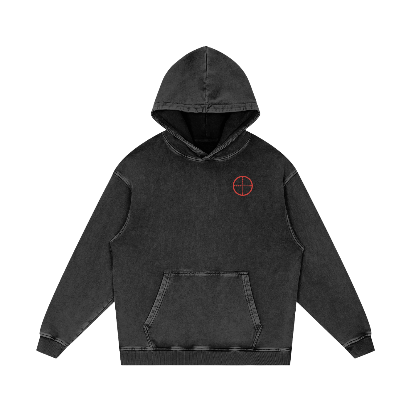 Laina Acid Wash Oversize Hoodie