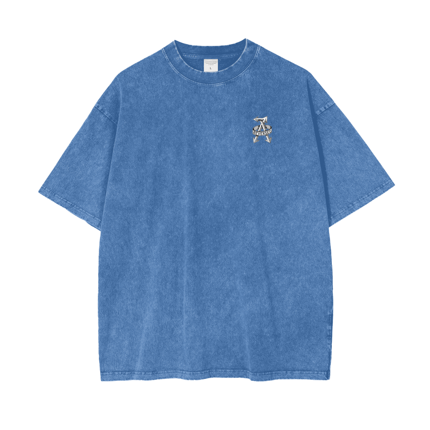 Aonaran Reversed Oversize Snow Washed T-Shirt