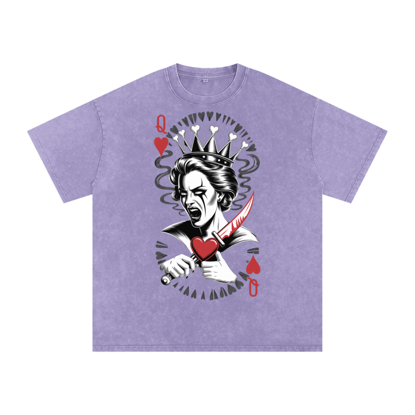 Aonaran Acid Wash Oversize T-Shirt