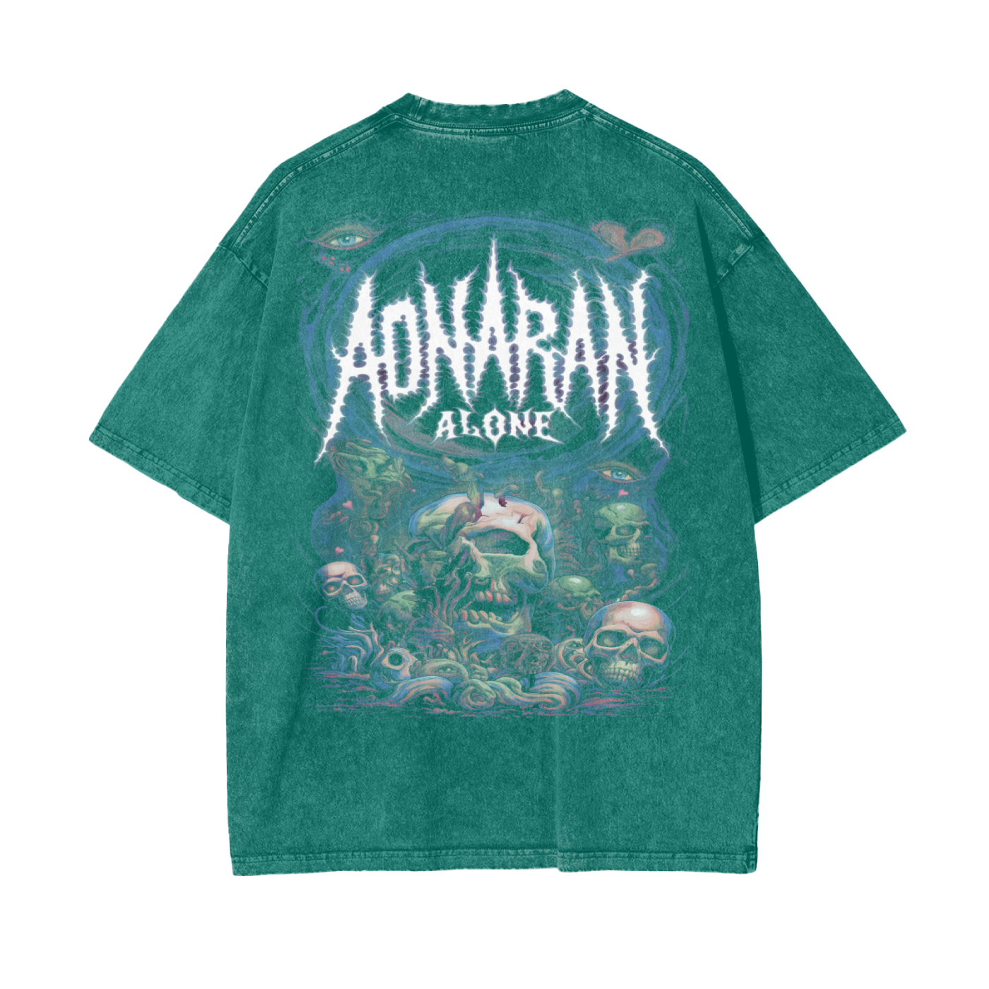 Aonaran Reversed Oversize Snow Washed T-Shirt