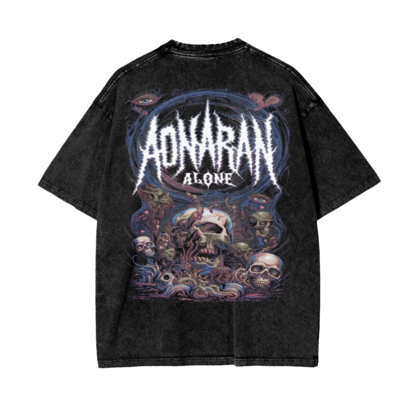 Aonaran Reversed Oversize Snow Washed T-Shirt