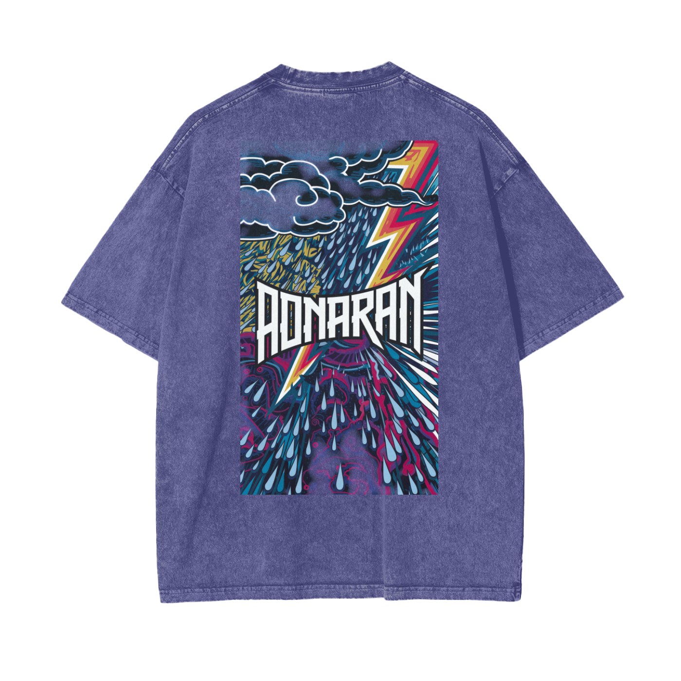 Aonaran Reversed Oversize Snow Washed T-Shirt
