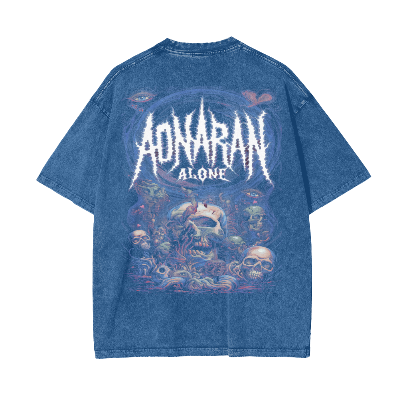 Aonaran Reversed Oversize Snow Washed T-Shirt