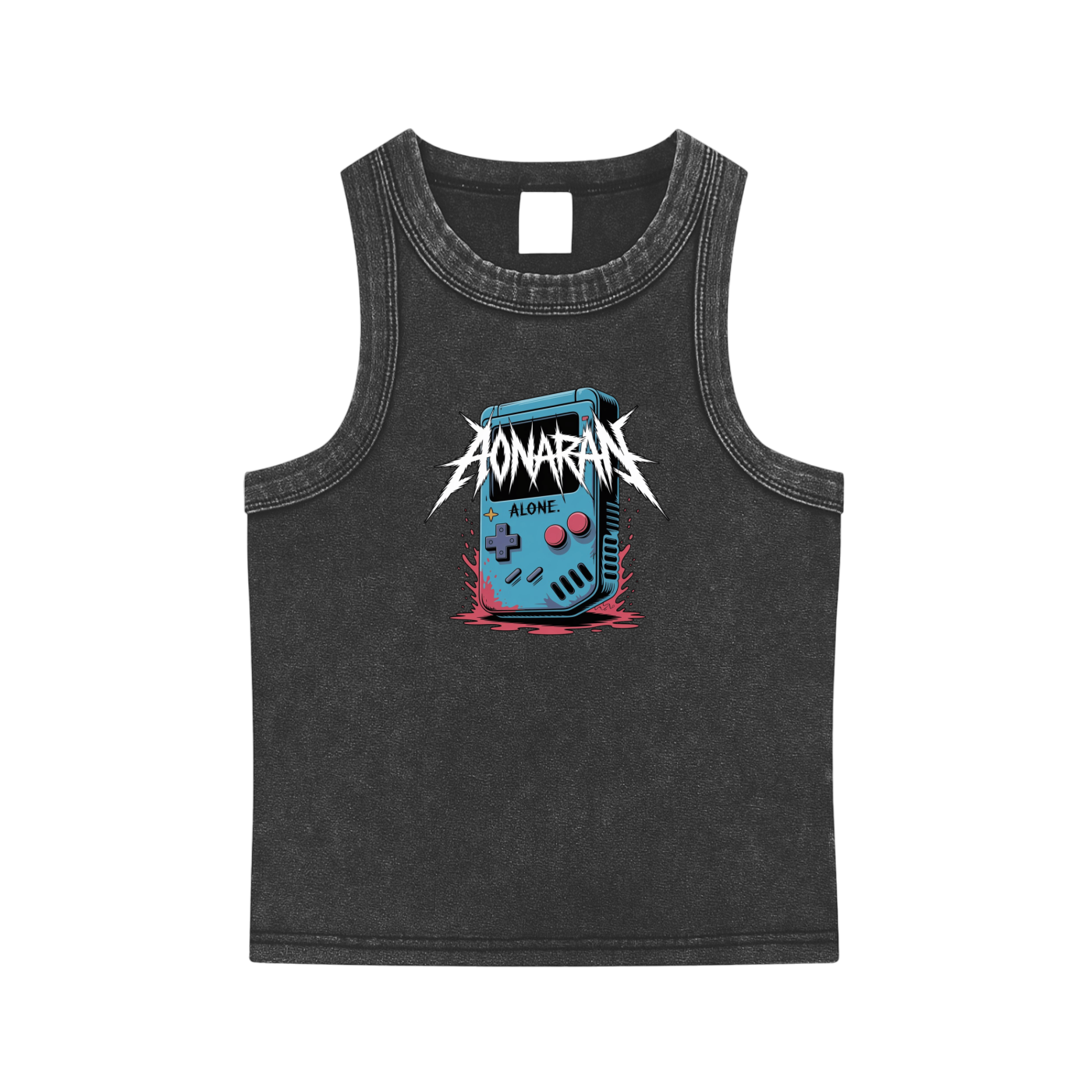 Aonaran GamerX Snow Washed Tank Top