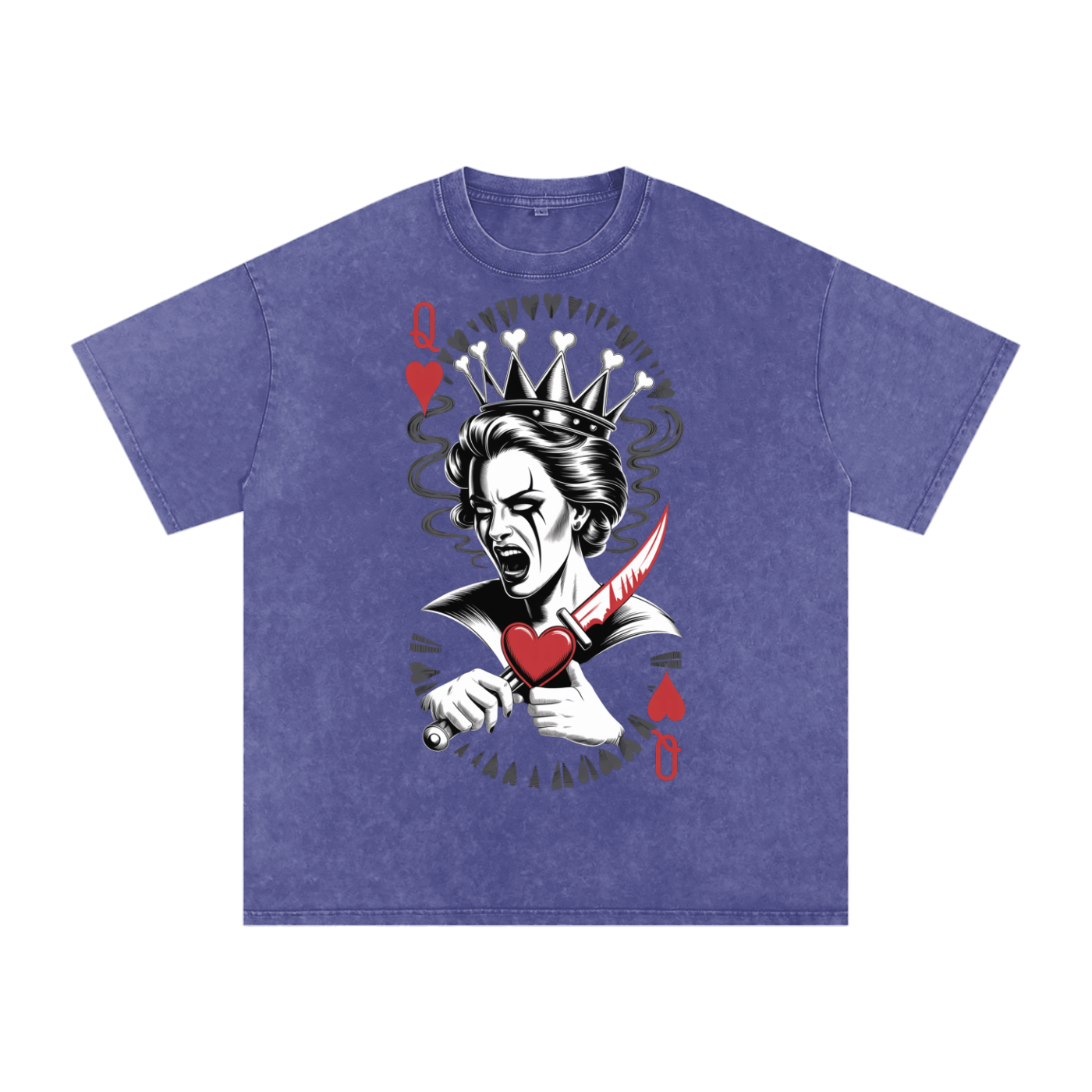 Aonaran Acid Wash Oversize T-Shirt