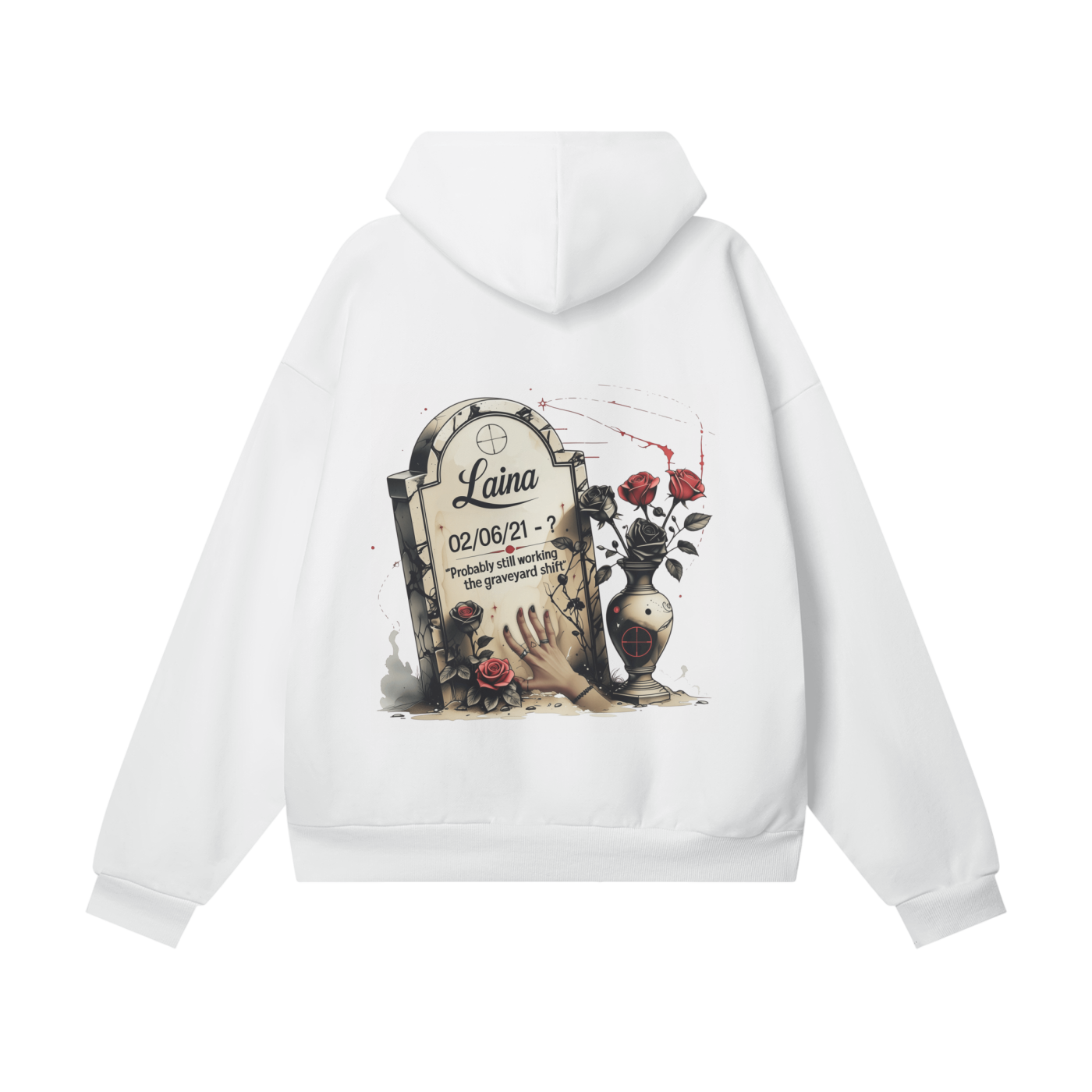 Laina Oversize Heavyweight Hidden Pocket Fleece Hoodie