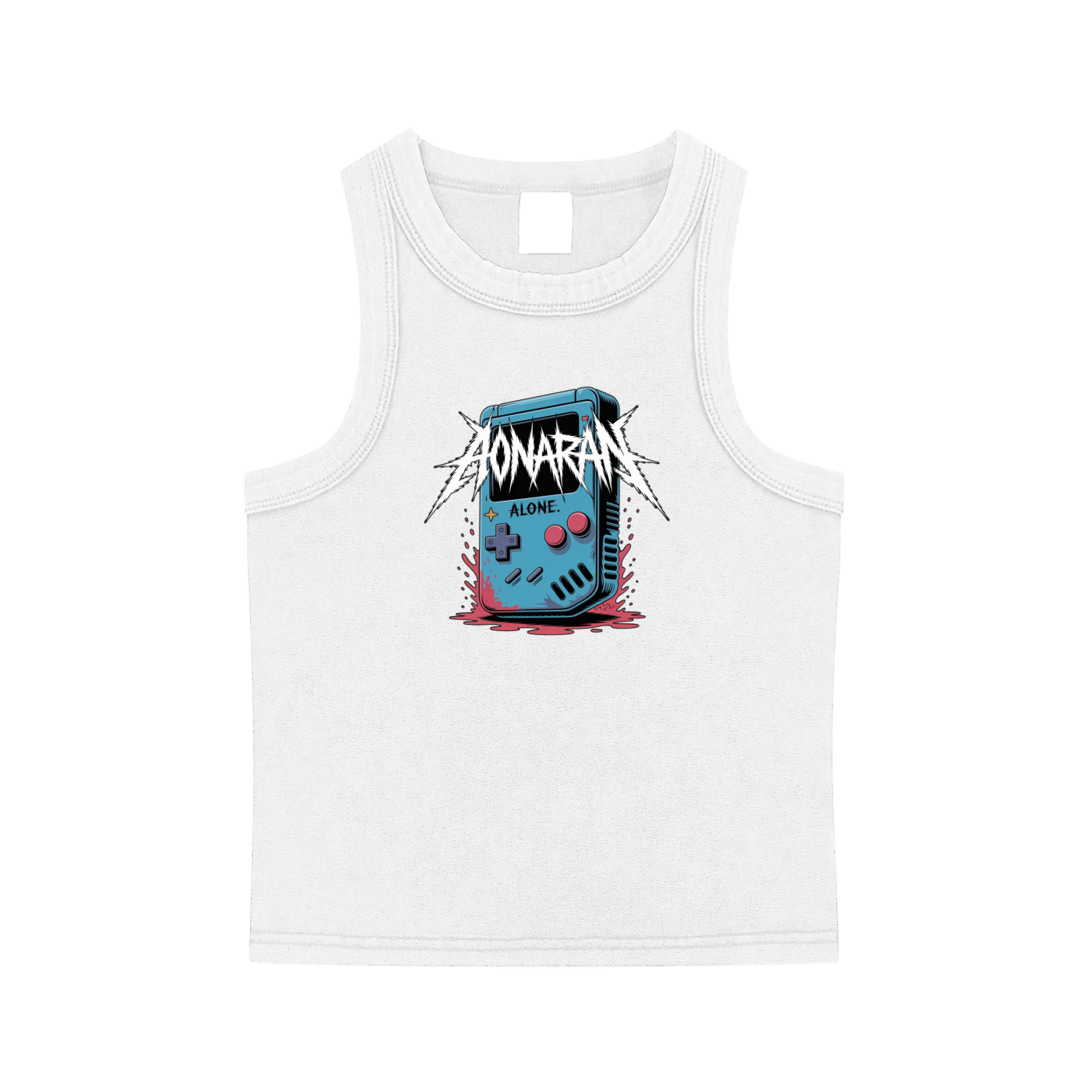 Aonaran GamerX Snow Washed Tank Top