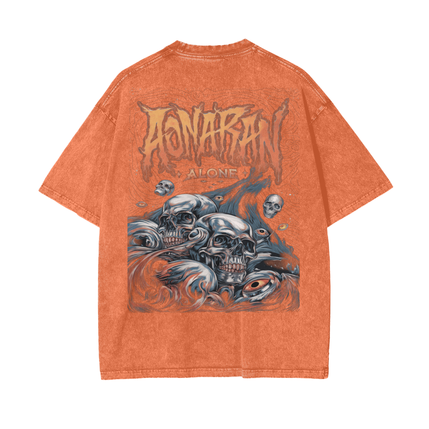 Aonaran Reversed Oversize Snow Washed T-Shirt