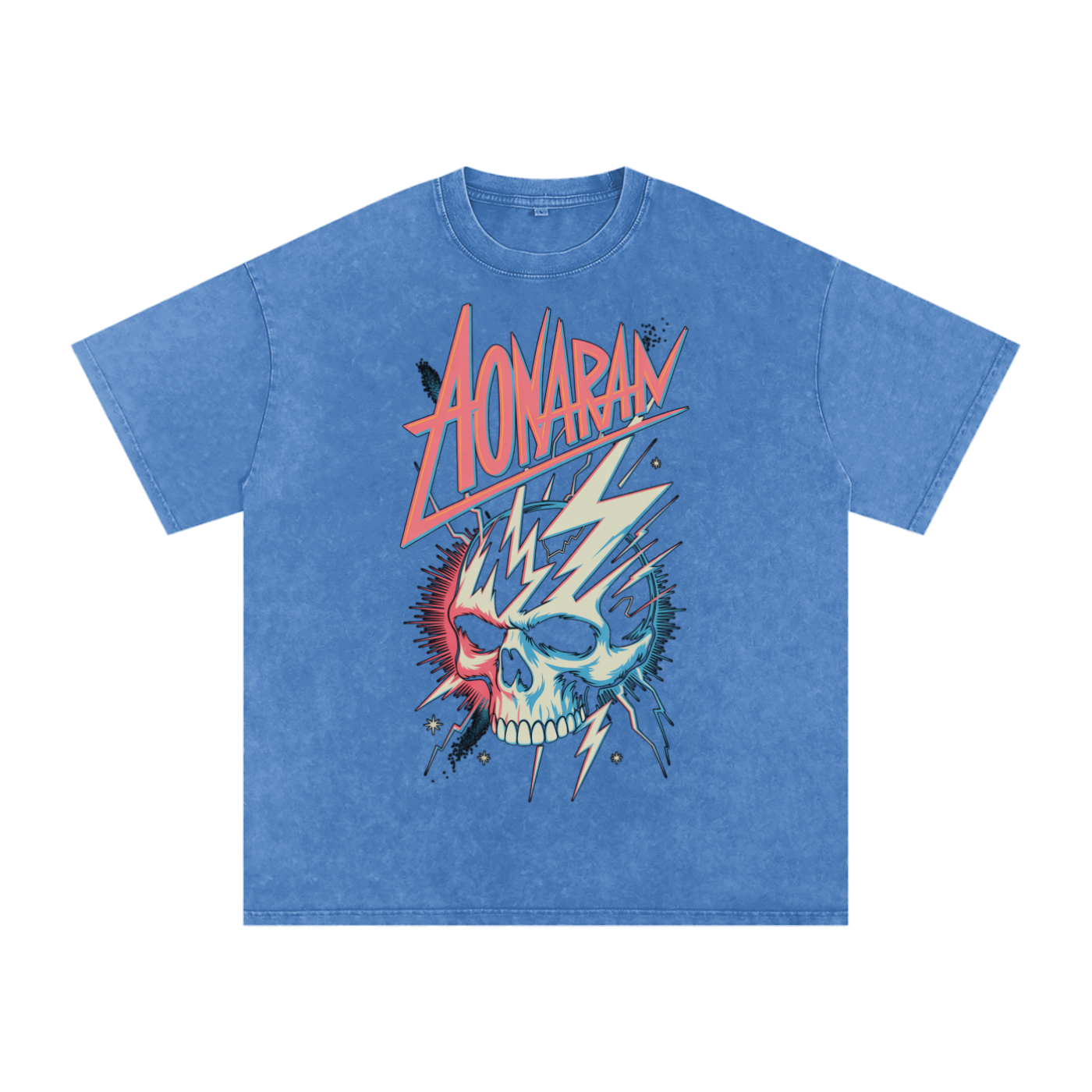 Aonaran Acid Wash Oversize T-Shirt