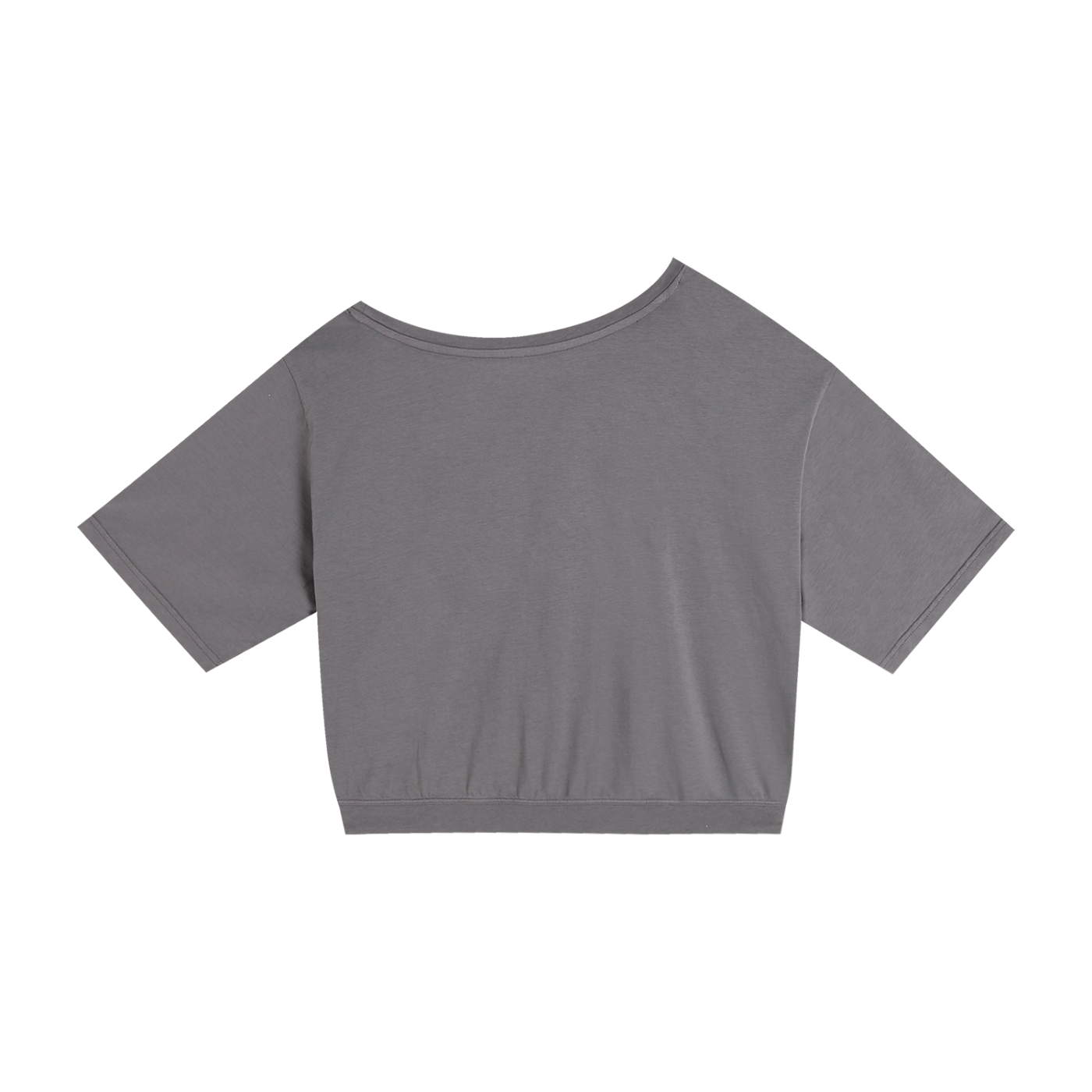 Aonaran Ace Asymmetric Shoulder Oversized Cotton T-Shirt