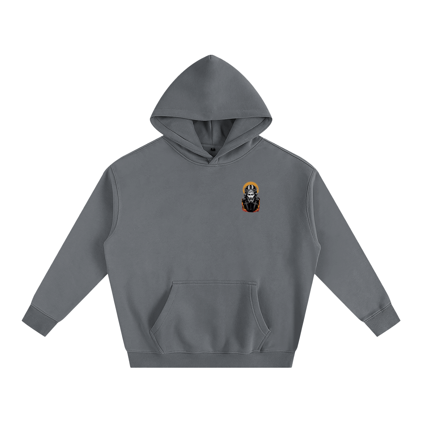 Jesus is King Oversize Fleeced Hoodie