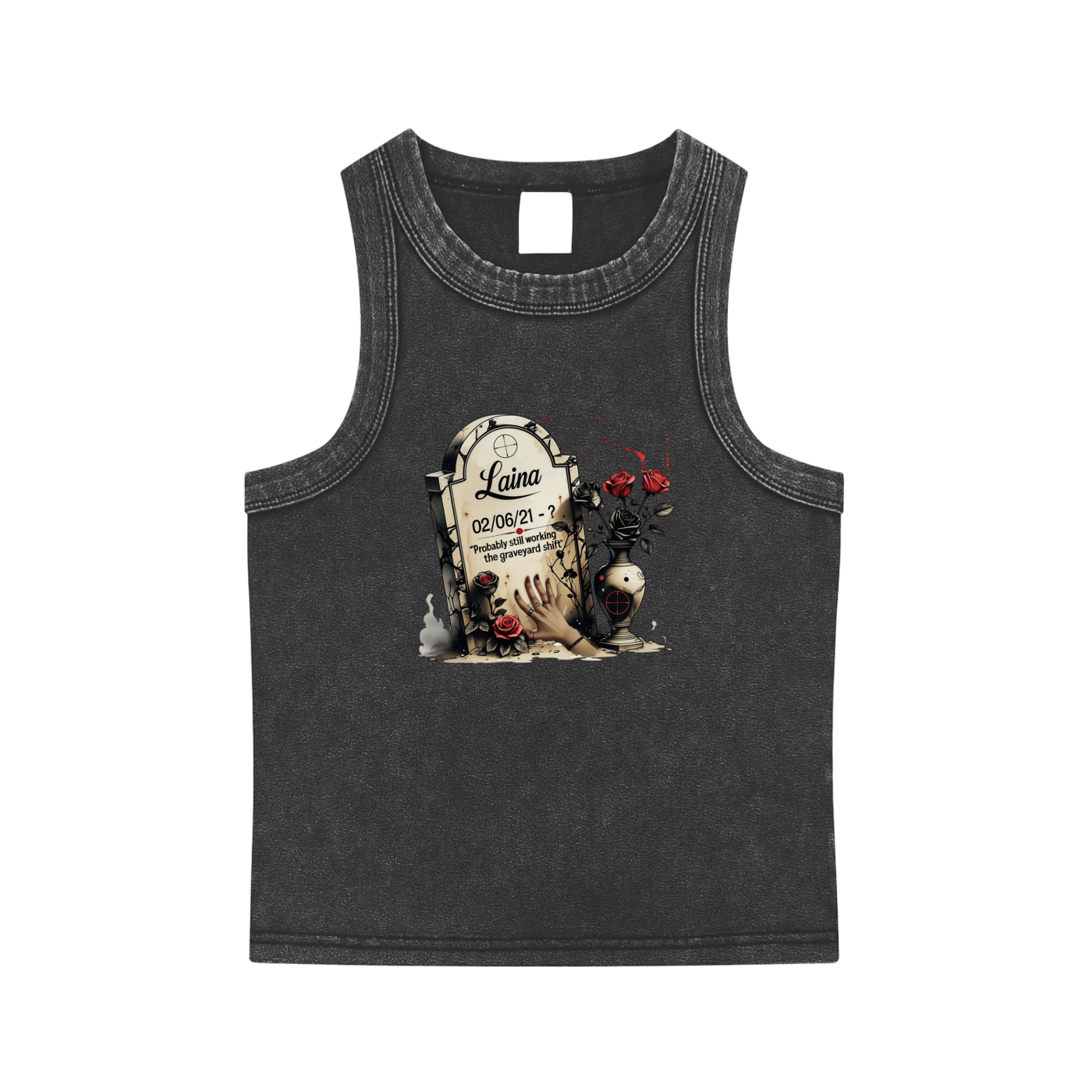 Laina Snow Washed Tank Top