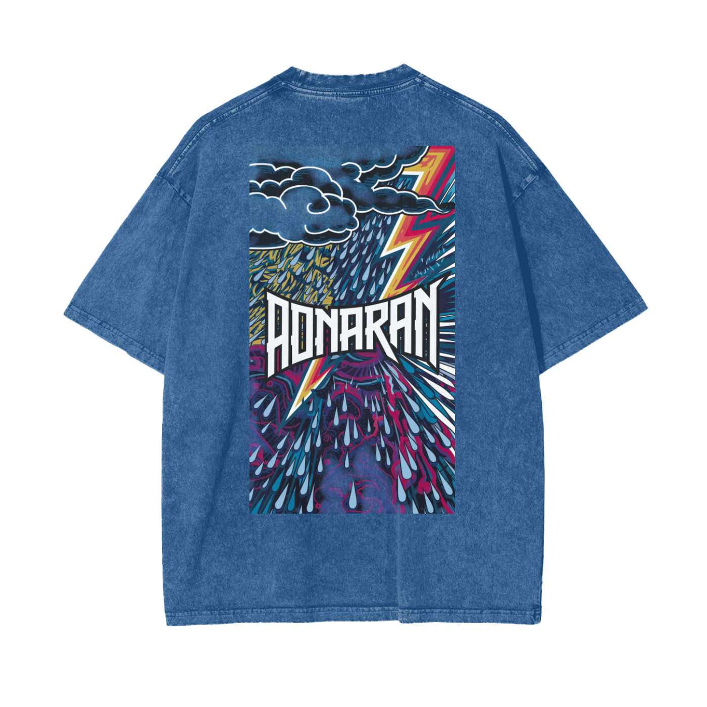 Aonaran Reversed Oversize Snow Washed T-Shirt