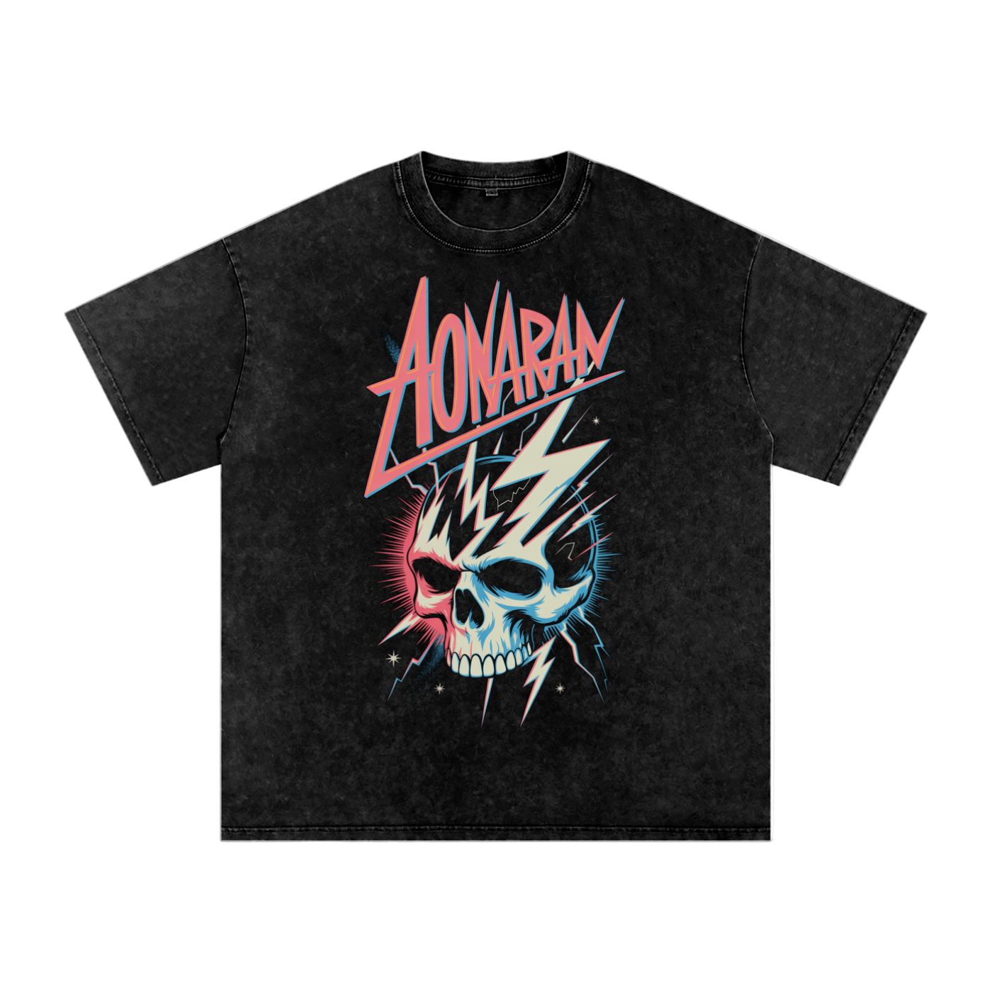 Aonaran Acid Wash Oversize T-Shirt