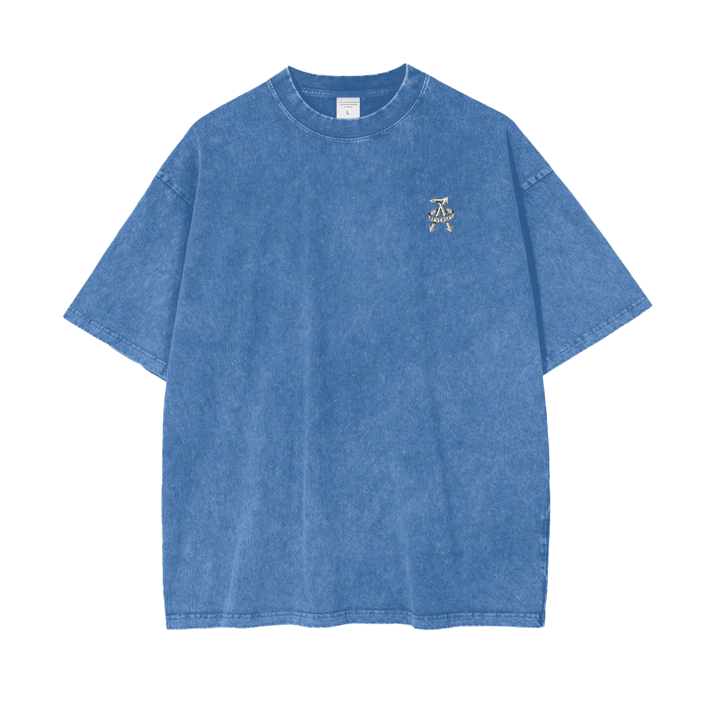 Aonaran Reversed Oversize Snow Washed T-Shirt