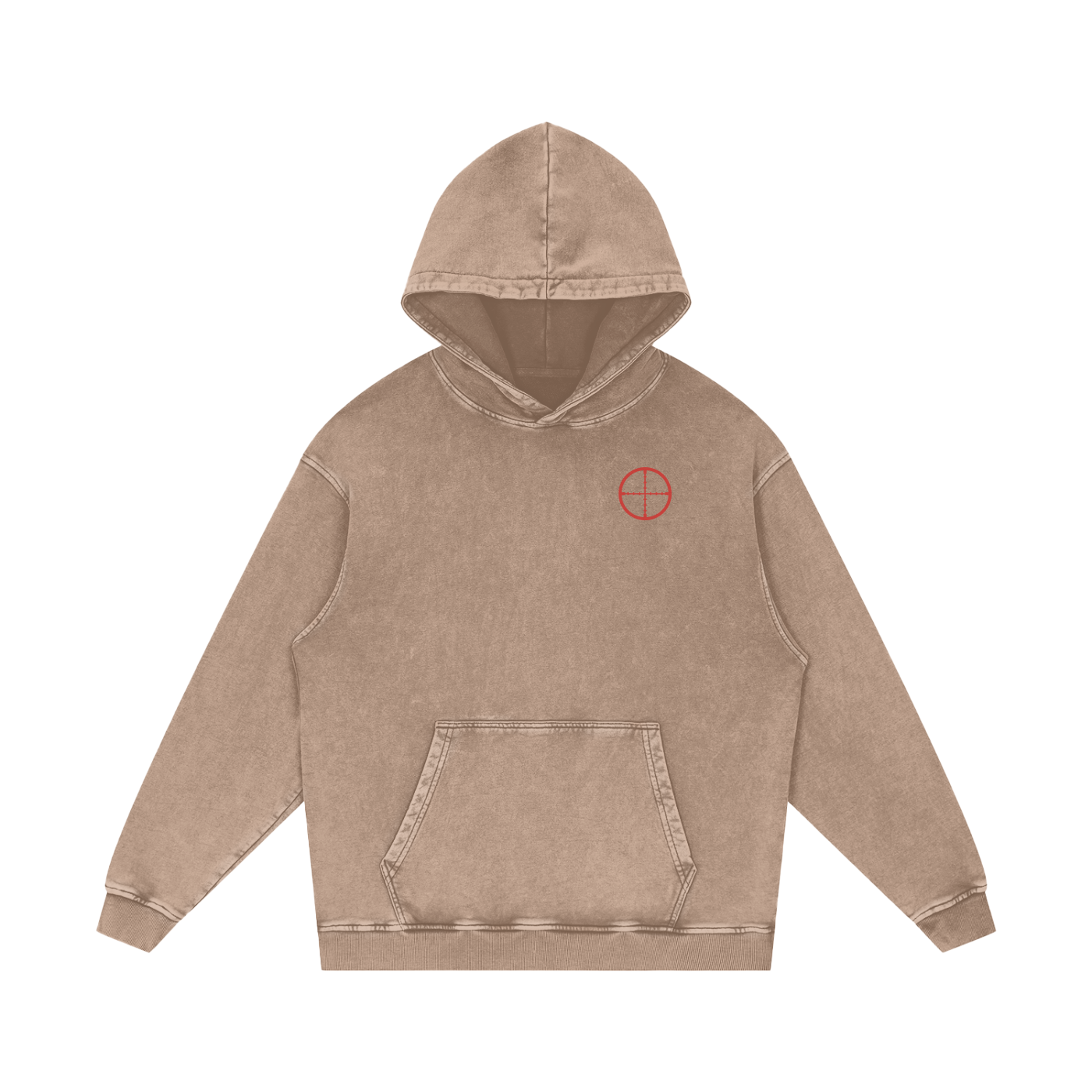 Laina Acid Wash Oversize Hoodie