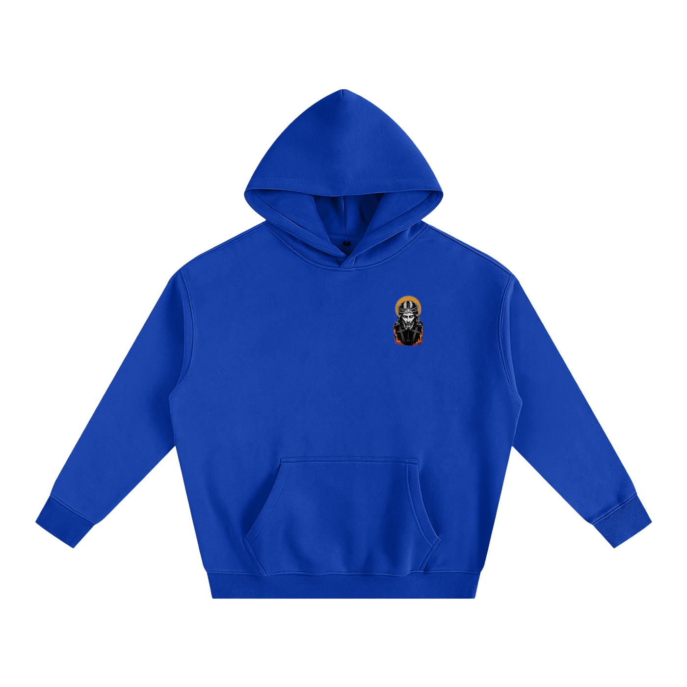 Jesus is King Oversize Fleeced Hoodie