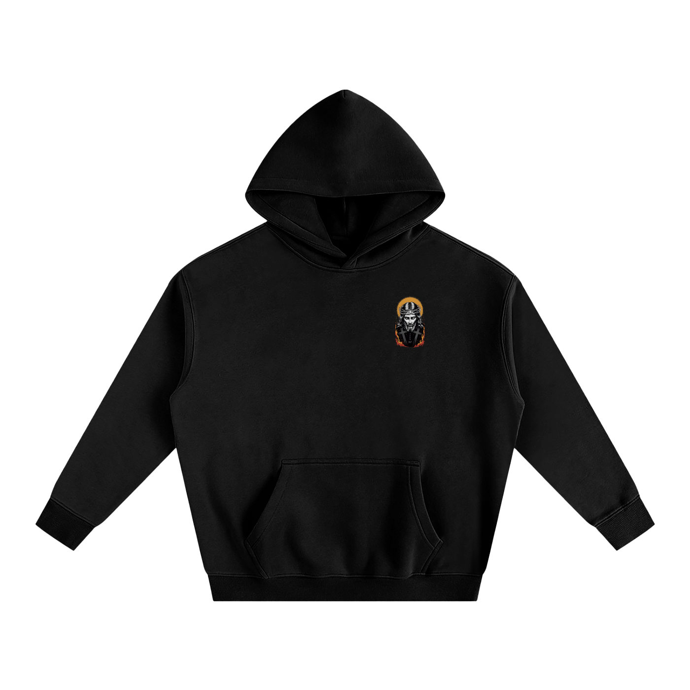 Jesus is King Oversize Fleeced Hoodie