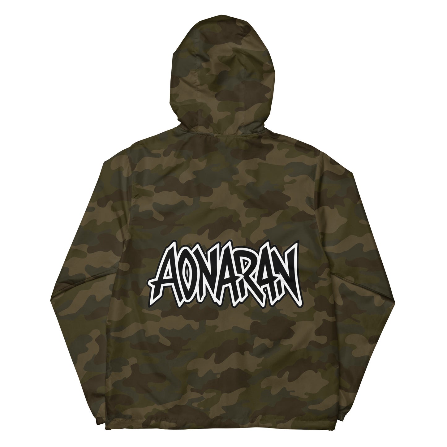 Unisex lightweight zip up windbreaker