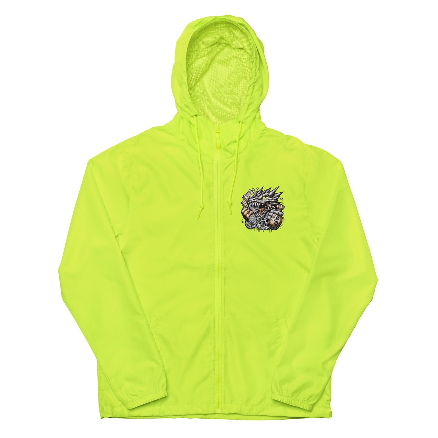 Unisex lightweight zip up windbreaker