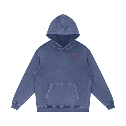 Laina Acid Wash Oversize Hoodie