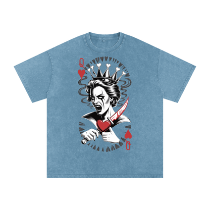 Aonaran Acid Wash Oversize T-Shirt
