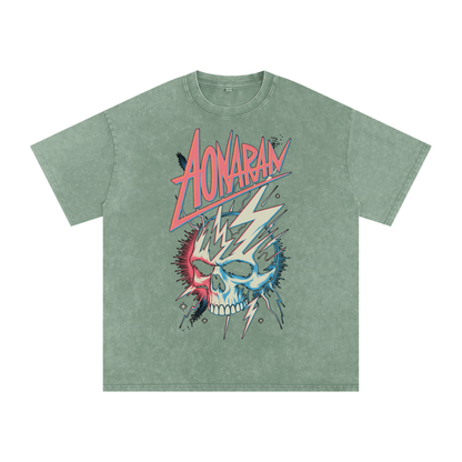 Aonaran Acid Wash Oversize T-Shirt