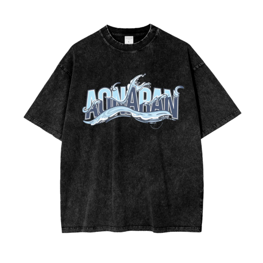 Aonaran Elementals Oversize Snow Washed T-Shirt