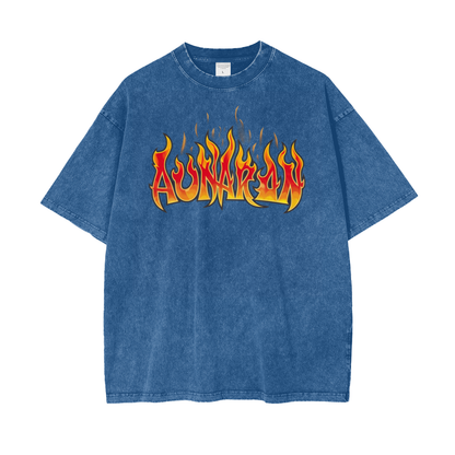 Aonaran Elementals Oversize Snow Washed T-Shirt