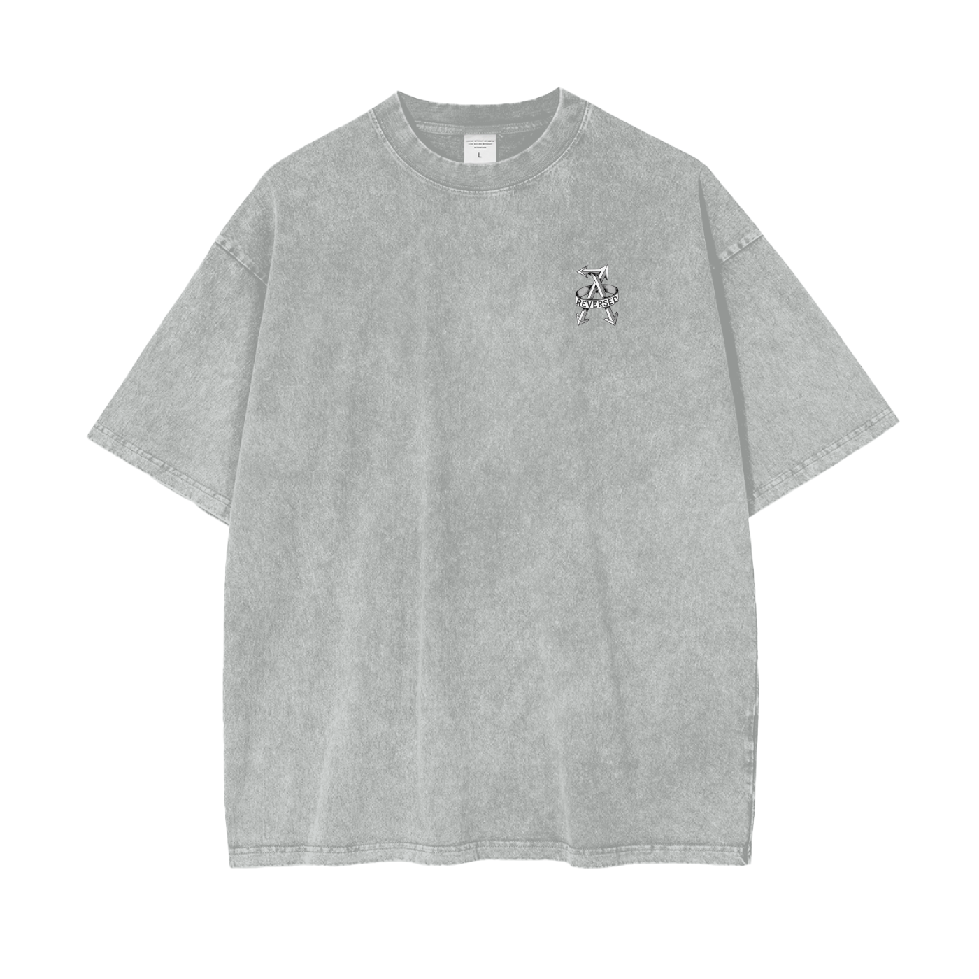 Aonaran Reversed Oversize Snow Washed T-Shirt