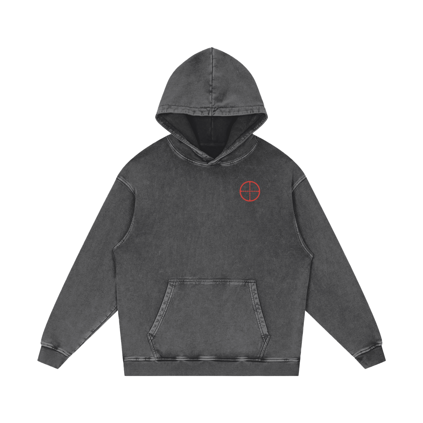 Laina Acid Wash Oversize Hoodie