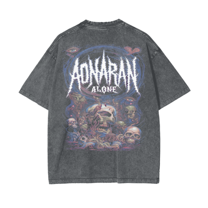 Aonaran Reversed Oversize Snow Washed T-Shirt