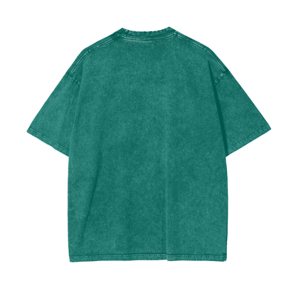 Jesus is King Oversize Snow Washed T-Shirt