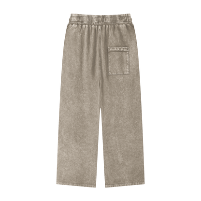Aonaran Elementals Acid Wash Straight Leg Pants